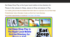 Desktop Screenshot of eatsleepshopplay.com