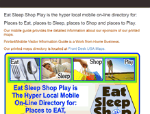 Tablet Screenshot of eatsleepshopplay.com